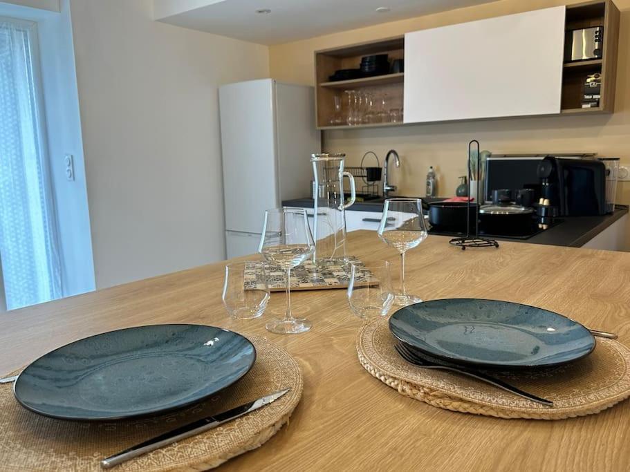 Appartement Moderne Avec Jardin Et Parking Vannes Eksteriør bilde